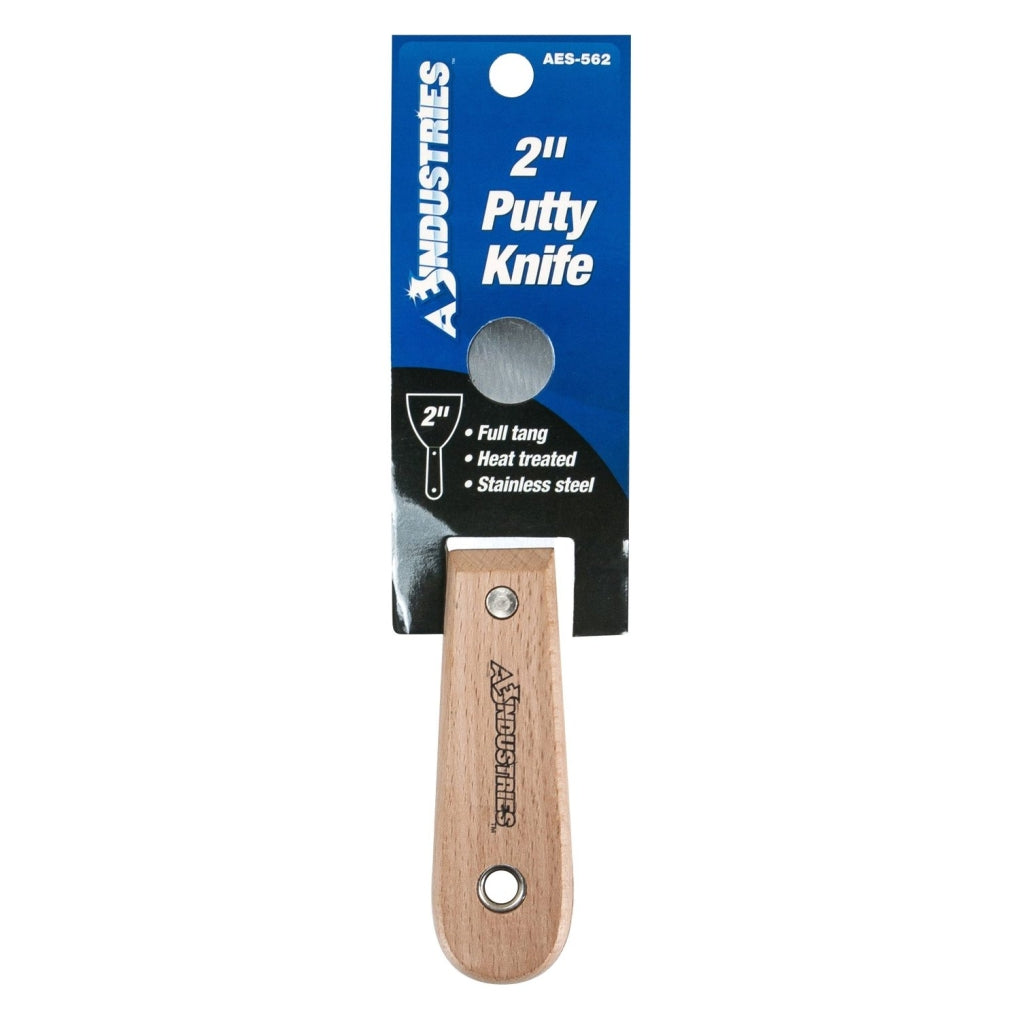 AES|562|Putty Knife, 2 in W, Steel