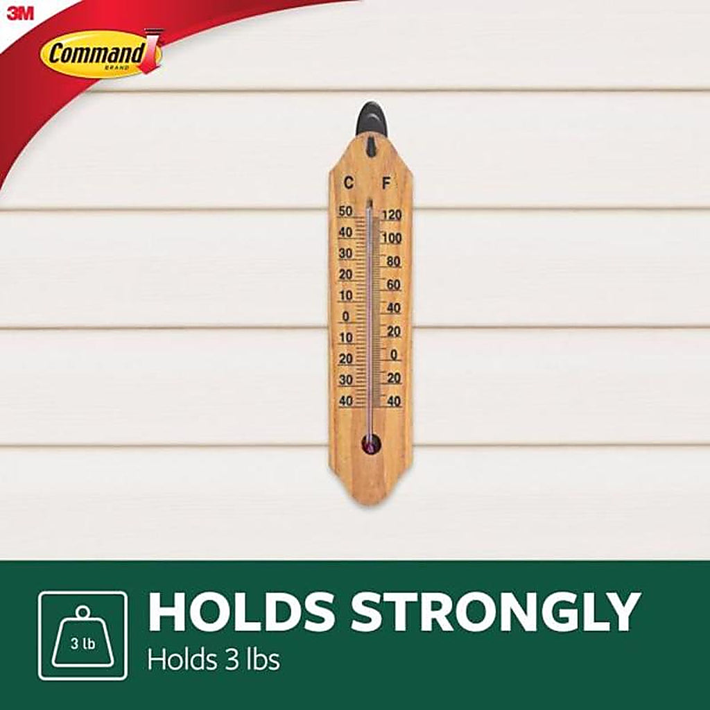 3M - 17086S-AWES - Medium Plastic Terrace Hooks 3-1/4 in. L - 2/Pack