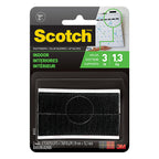 3M - RF4731 - Scotch Medium Foam Hook and Loop Fastener 3 in. L 2 pk