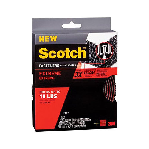 3M - RF6761 - Scotch Medium Foam Hook and Loop Fastener 120 in. L 1 pk