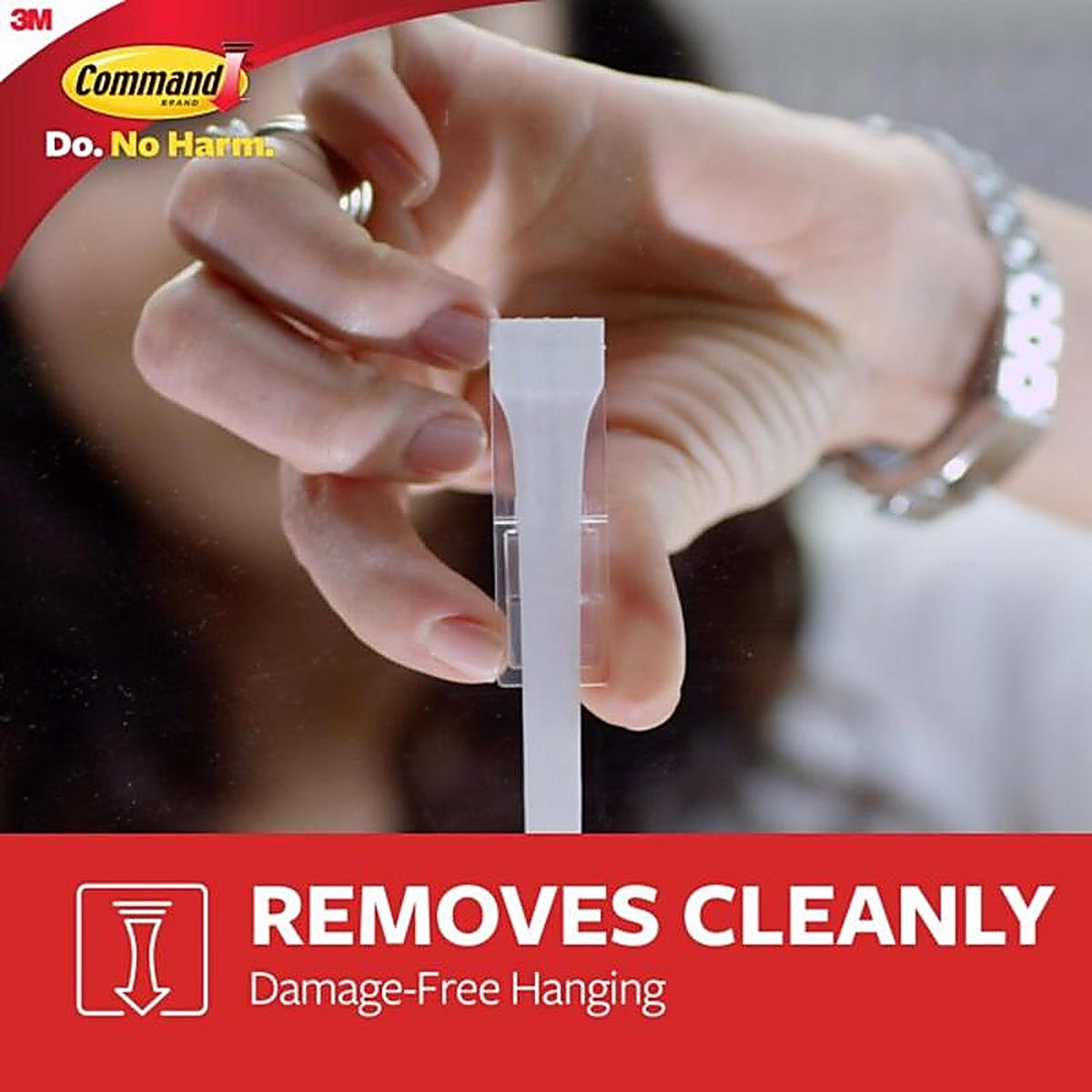 3M - 17086-ES - Command Medium Plastic Hook 3.25 in. L 2 pk