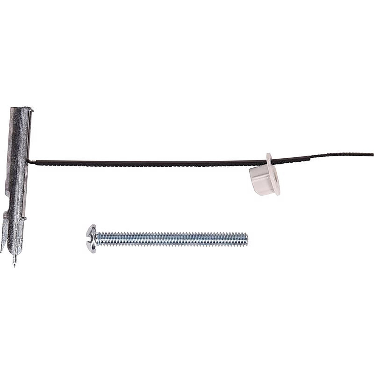 Hillman - 41985 - Rawl 1/4 in. Dia. x 2-1/2 in. L Round Plastic RH Combo Strap Toggle - 2/Pack
