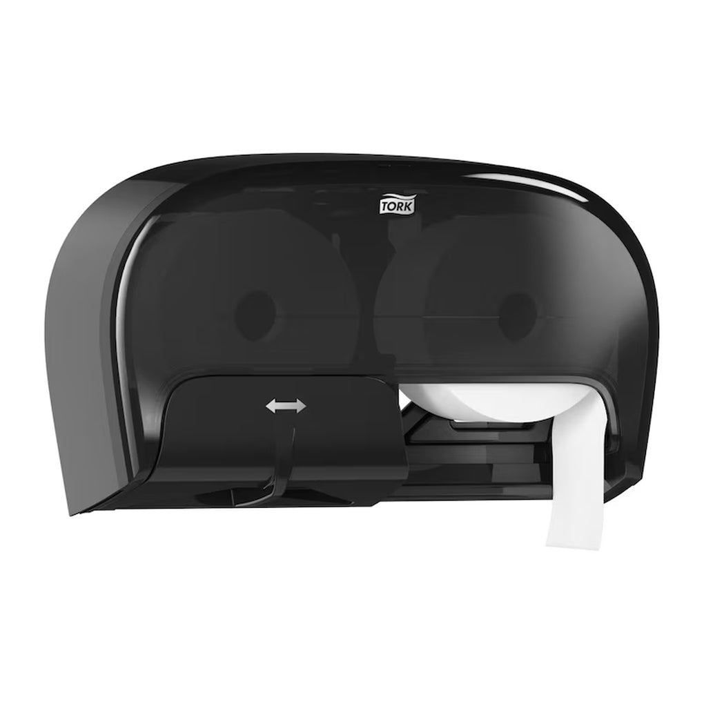 Tork - 565528 - High Capacity Bath Tissue Roll Dispenser for OptiCore, Black