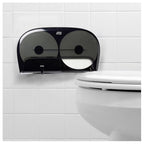 Tork - 565528 - High Capacity Bath Tissue Roll Dispenser for OptiCore, Black
