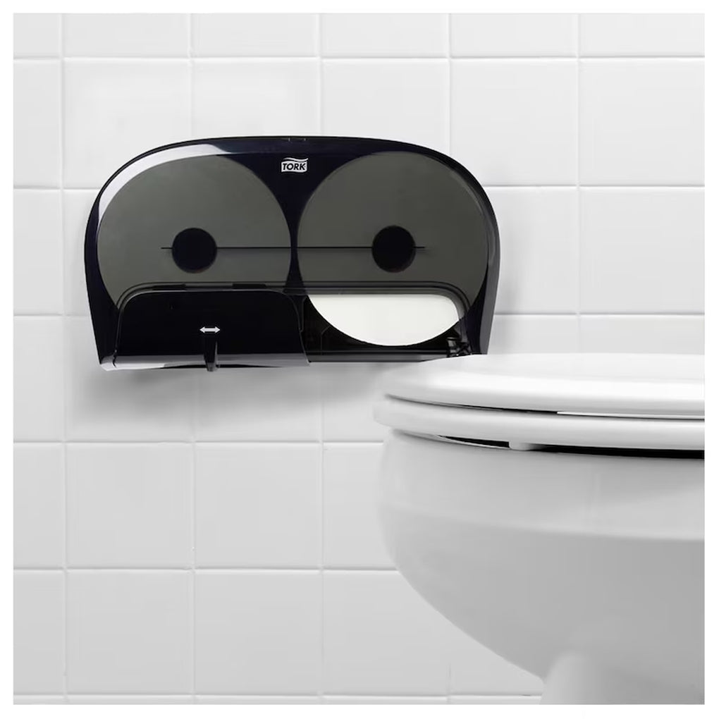 Tork - 565528 - High Capacity Bath Tissue Roll Dispenser for OptiCore, Black