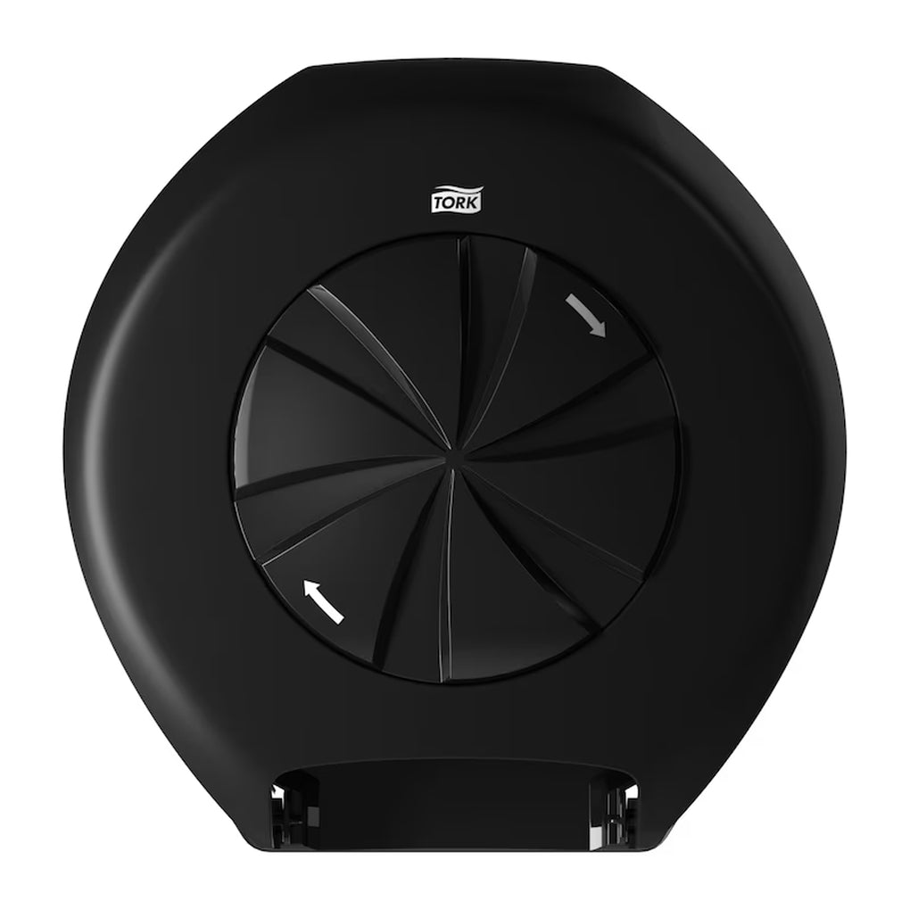 Tork - 565828 - 3 Roll Bath Tissue Roll Dispenser for OptiCore - Black