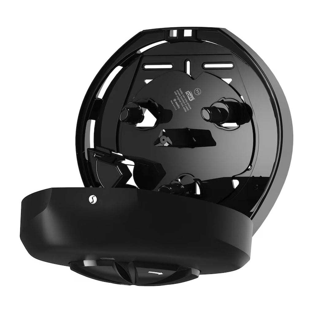 Tork - 565828 - 3 Roll Bath Tissue Roll Dispenser for OptiCore - Black
