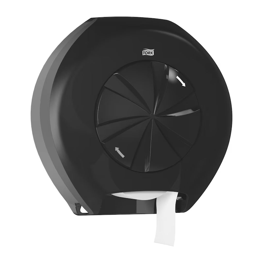 Tork - 565828 - 3 Roll Bath Tissue Roll Dispenser for OptiCore - Black