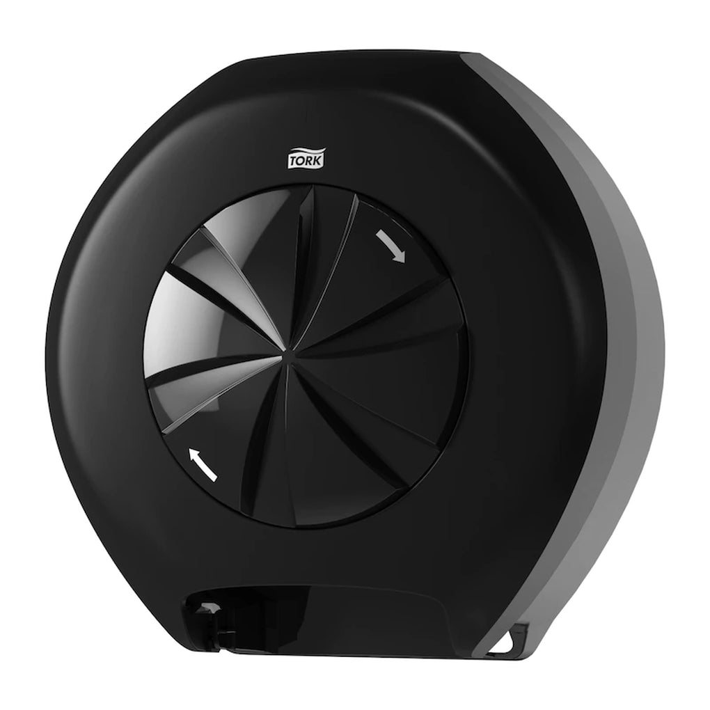 Tork - 565828 - 3 Roll Bath Tissue Roll Dispenser for OptiCore - Black