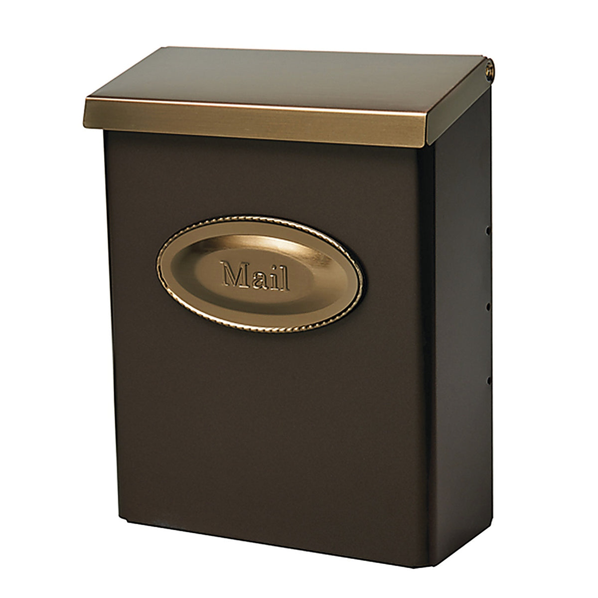 Gibraltar - DMVKGV04 - Designer Classic Galvanized Steel Wall Mount Venetian Bronze Mailbox