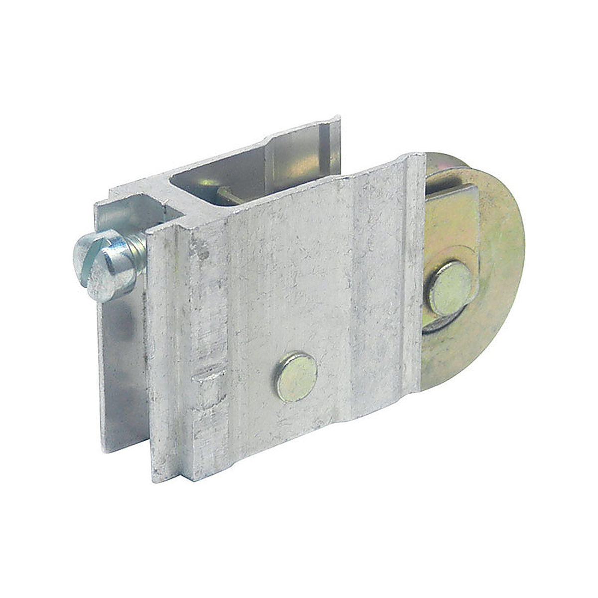 Barton Kramer - 713C - 1-1/2 in. D X 3/4 in. L Aluminum/Steel Glass Door Roller Assembly 1 pk
