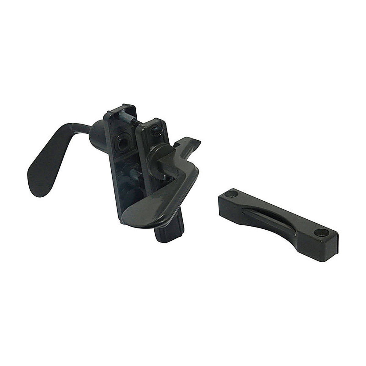 Barton Kramer - 1803C - Bronze Black Aluminum InSwing Latch 1 pk