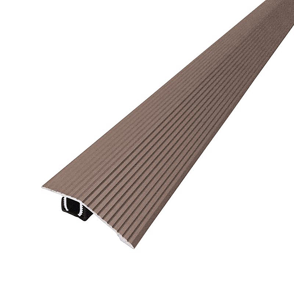 M-D - 43319 - Cinch 1/2 in. H x 36 L Prefinished Brown Aluminum Reducer Transition Strip