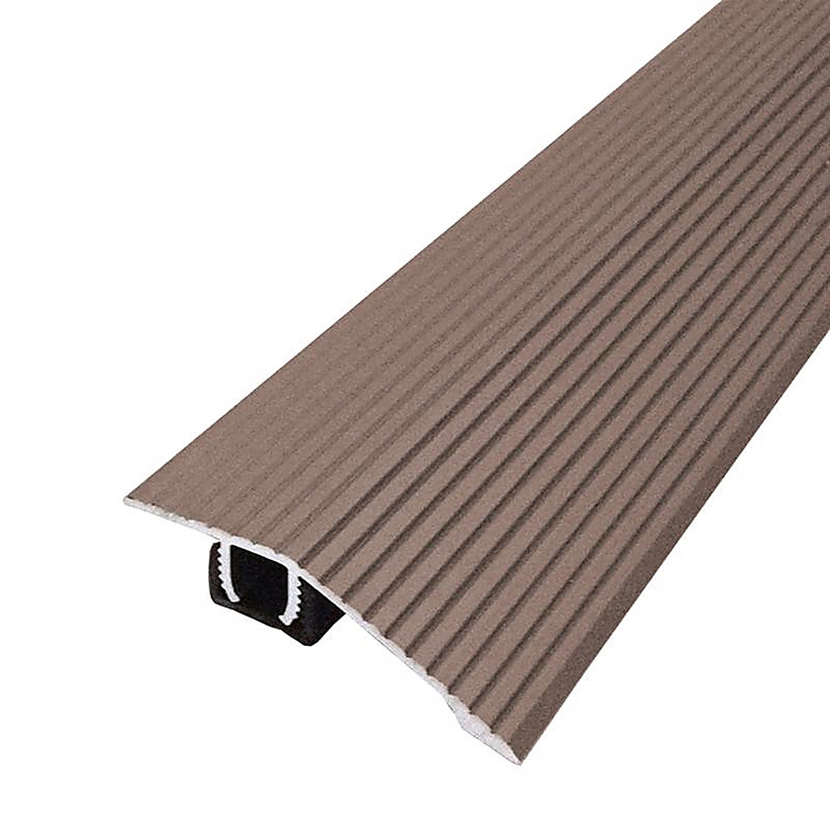 M-D - 43319 - Cinch 1/2 in. H x 36 L Prefinished Brown Aluminum Reducer Transition Strip