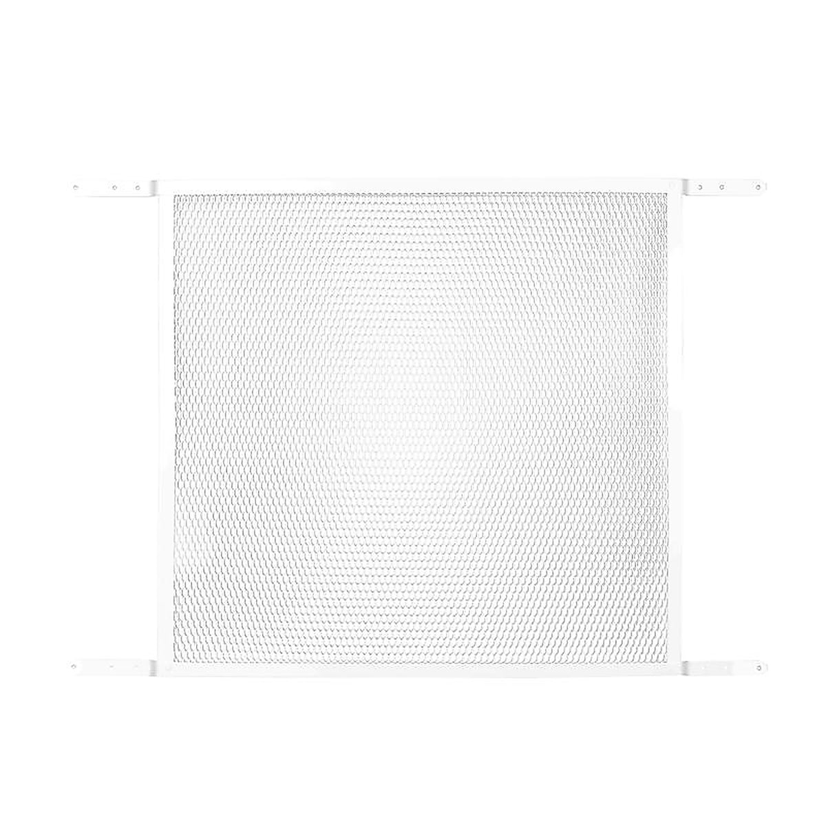 M-D - 33118 - White Aluminum Door Grille 1/pc.