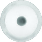 Disco|5678PK|10mm Hole Size 16mm Flange Size, Natural Nylon Push-Type Retainers