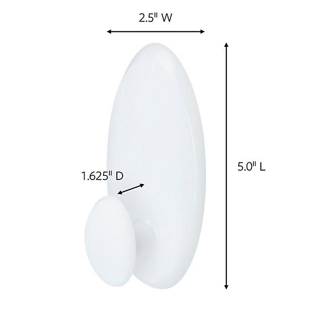 3M - 17019-ES - Large Plastic Clothes Hanger 5 in. L - 1/Pack