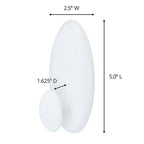 3M - 17019-ES - Large Plastic Clothes Hanger 5 in. L - 1/Pack
