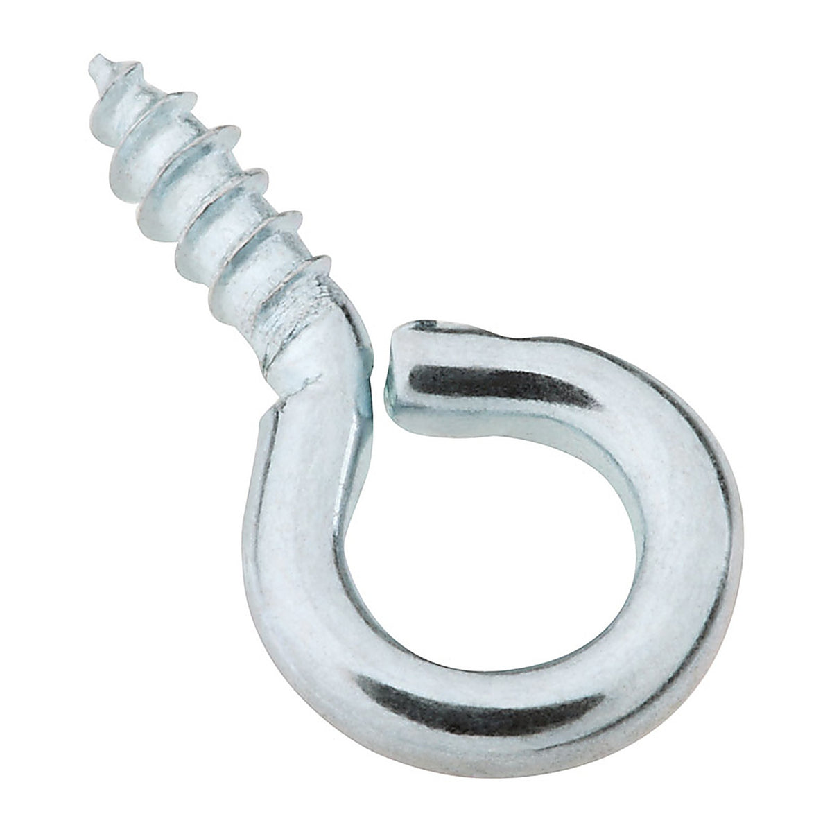 National Hardware - N118-356 - 0.06 in. Dia. x 17/32 in. L Zinc-Plated Steel Screw Eye 5 lb. capacity - 14/Pack