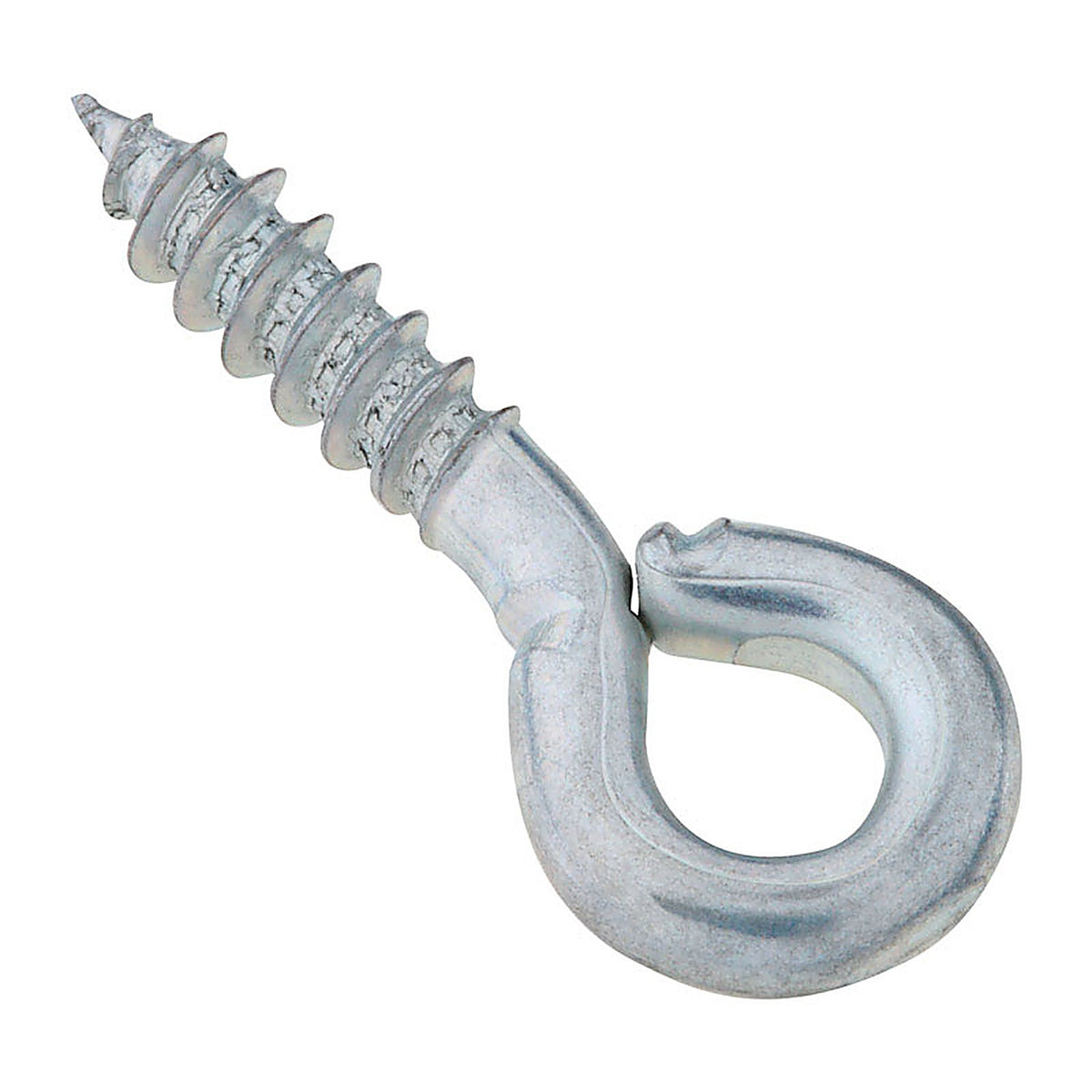 National Hardware - N118-430 - 0.14 in. Dia. x 1-3/16 in. L Zinc-Plated Steel Screw Eye 35 lb. capacity - 8/Pack