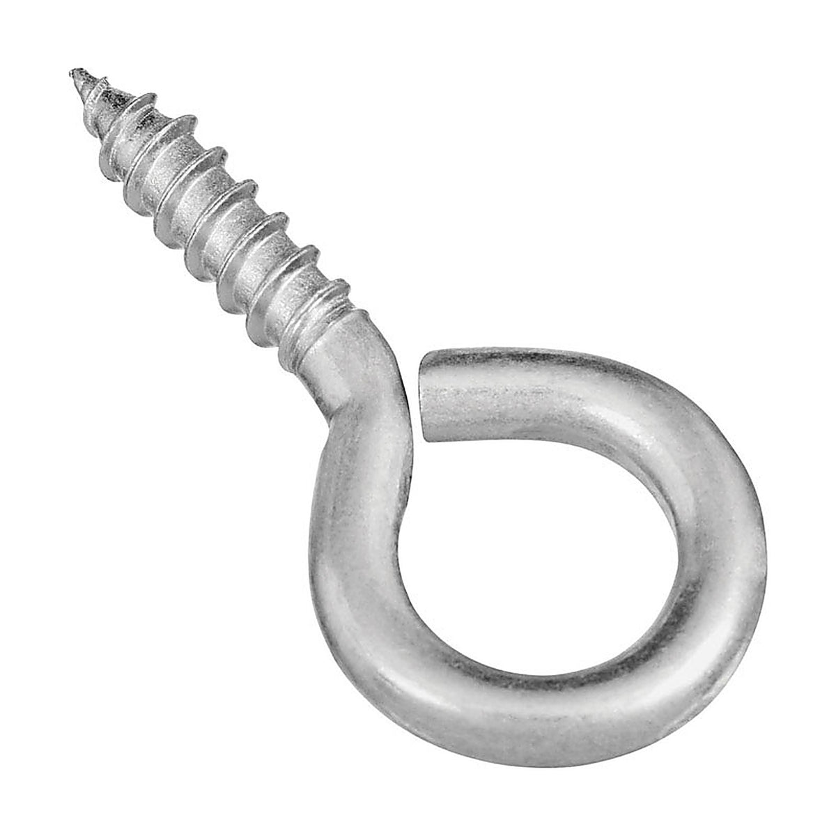 National Hardware - N119-198 - 0.22 in. Dia. x 2-3/16 in. L Zinc-Plated Steel Screw Eye 65 lb. capacity - 3/Pack