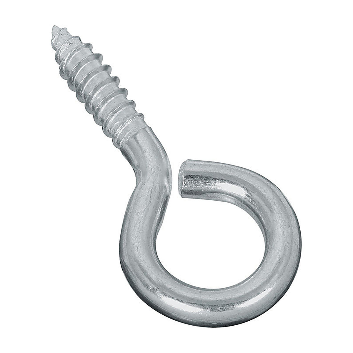National Hardware - N185-991 - 0.26 in. Dia. x 2-5/8 in. L Zinc-Plated Steel Screw Eye 115 lb. capacity - 2/Pack