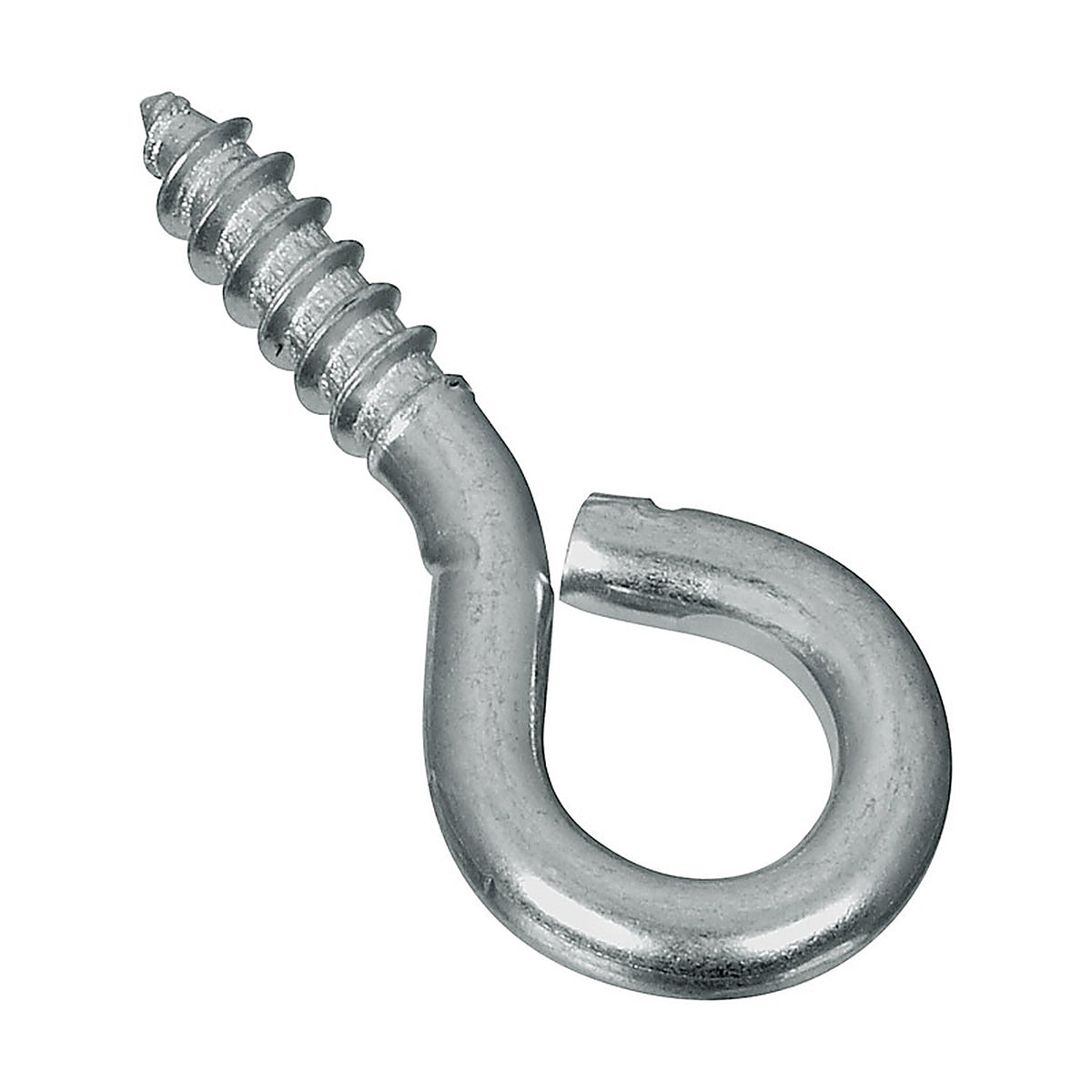 National Hardware - N118-893 - 0.14 in. Dia. x 1-5/16 in. L Zinc-Plated Steel Screw Eye 30 lb. capacity - 8/Pack