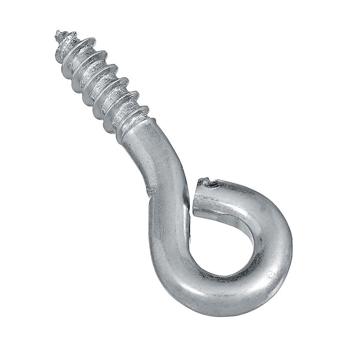 National Hardware - N118-257 - 0.16 in. Dia. x 1-3/8 in. L Zinc-Plated Steel Screw Eye 50 lb. capacity - 6/Pack
