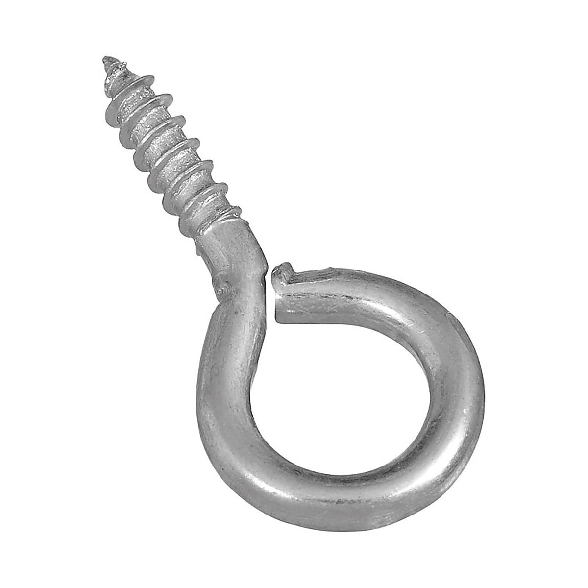 National Hardware - N119-040 - 0.14 in. Dia. x 1-3/8 in. L Zinc-Plated Steel Screw Eye 25 lb. capacity - 8/Pack