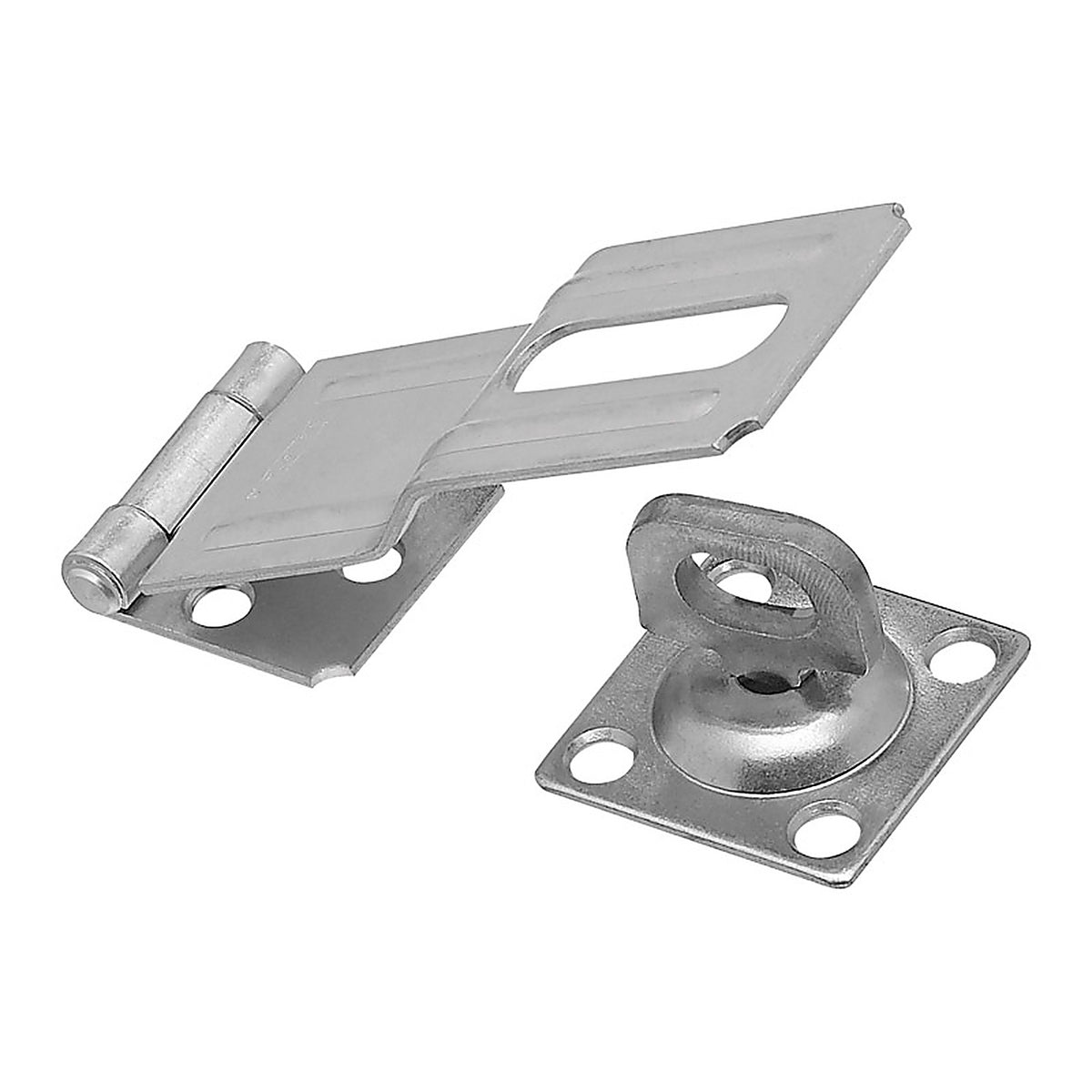 National Hardware - N102-921 - Zinc-Plated Aluminum/Steel 4-1/2 in. L Swivel Staple Safety Hasp 1