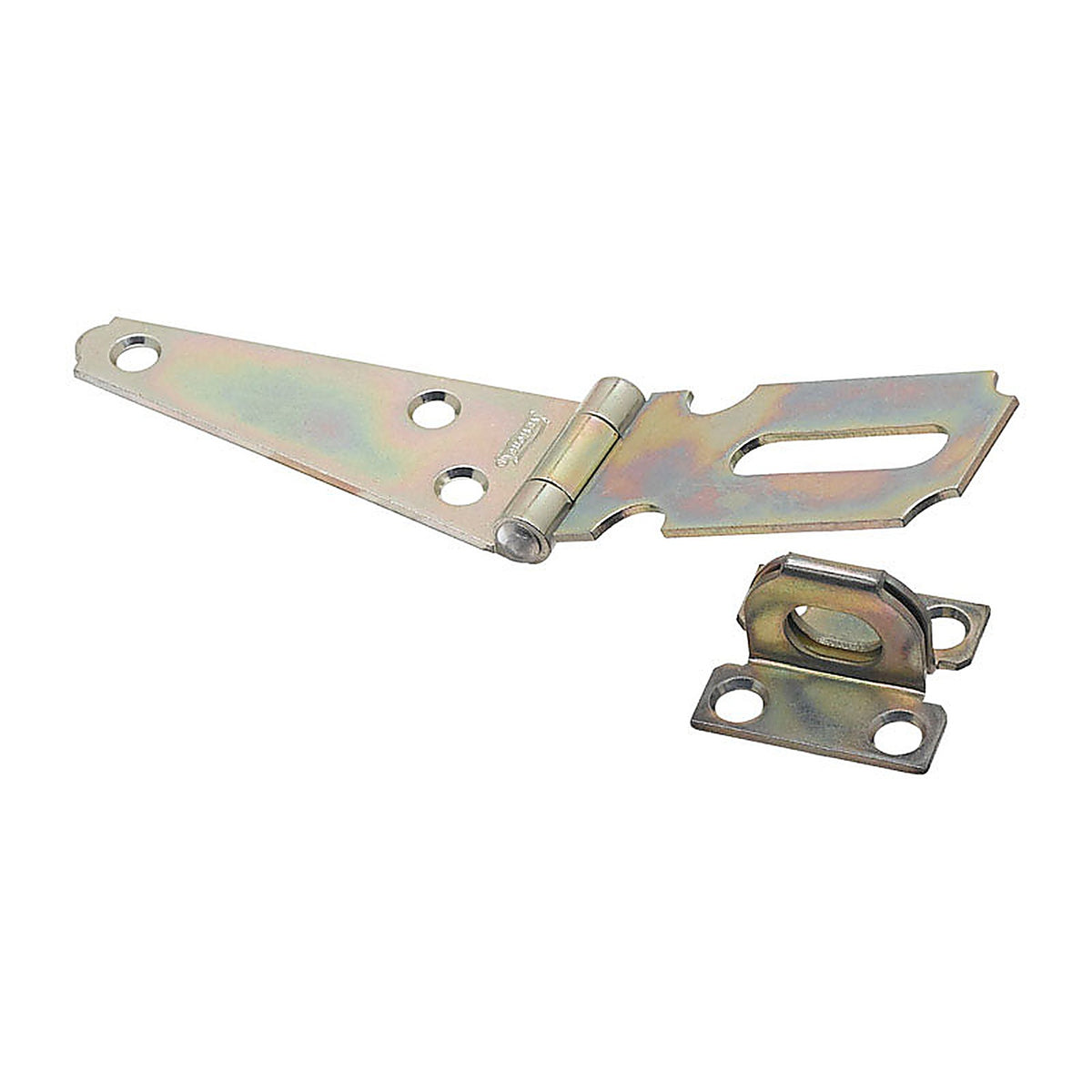 National Hardware - N129-577 - Zinc-Plated Aluminum/Steel 3 in. L Hinge Hasp 1