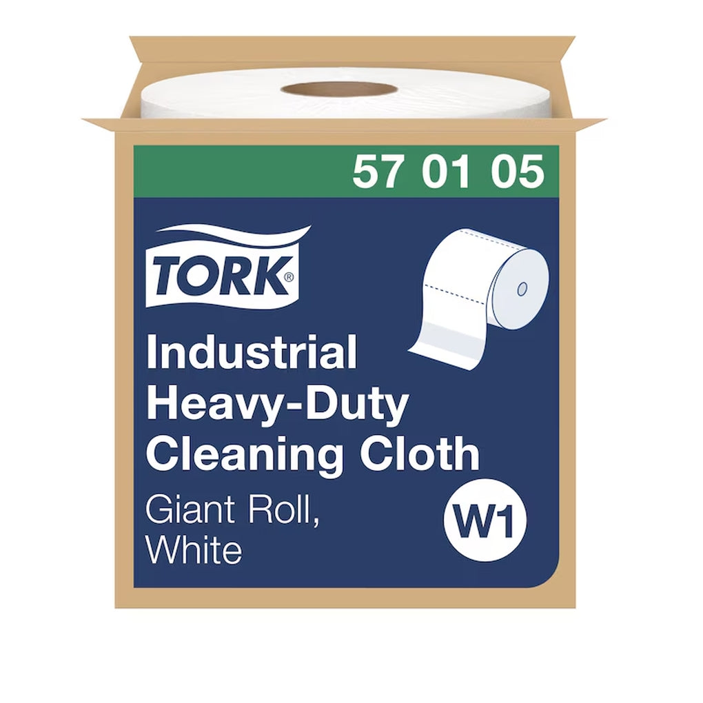 Tork - 570105 - Industrial Heavy Duty Cleaning Cloth, Giant Roll