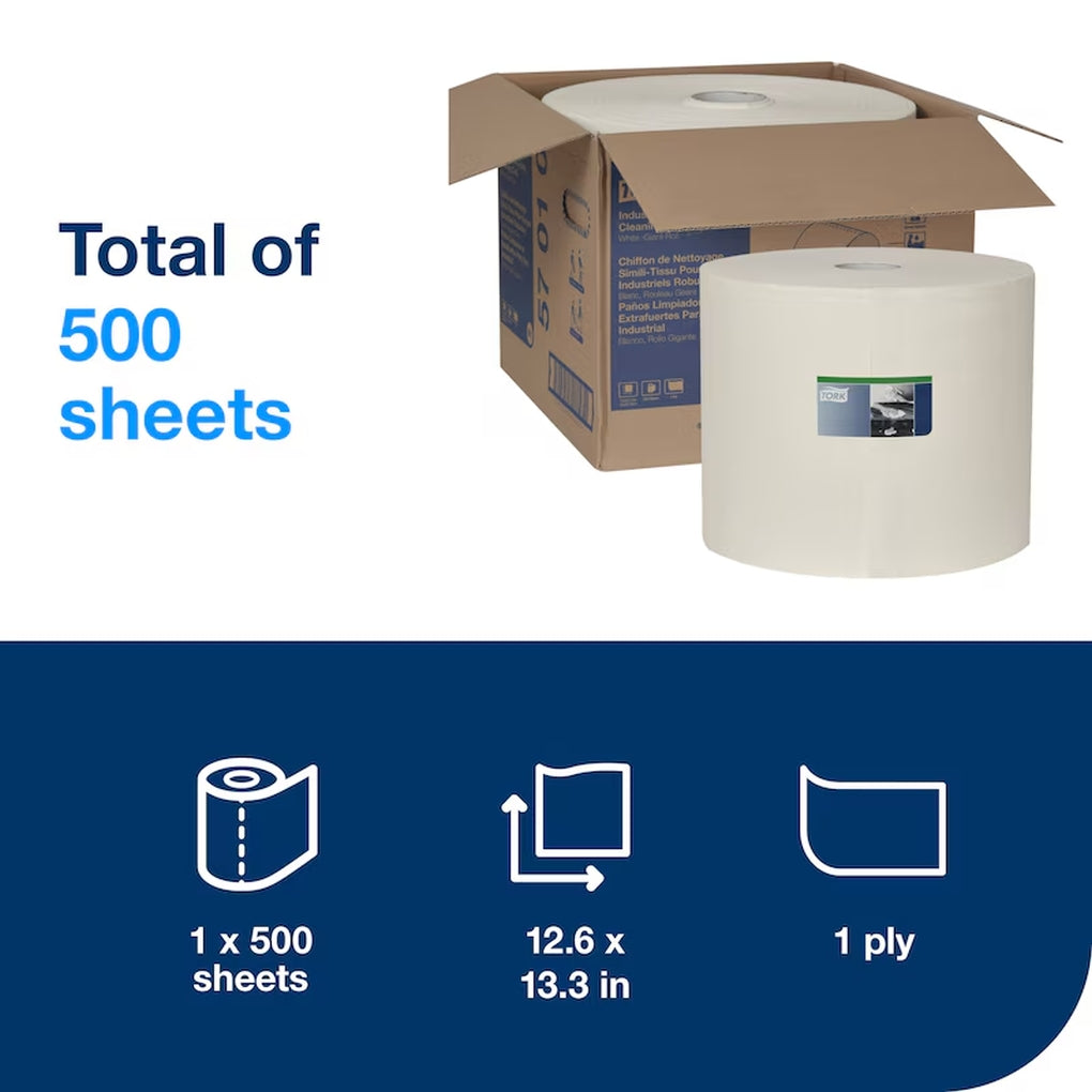 Tork - 570105 - Industrial Heavy Duty Cleaning Cloth, Giant Roll