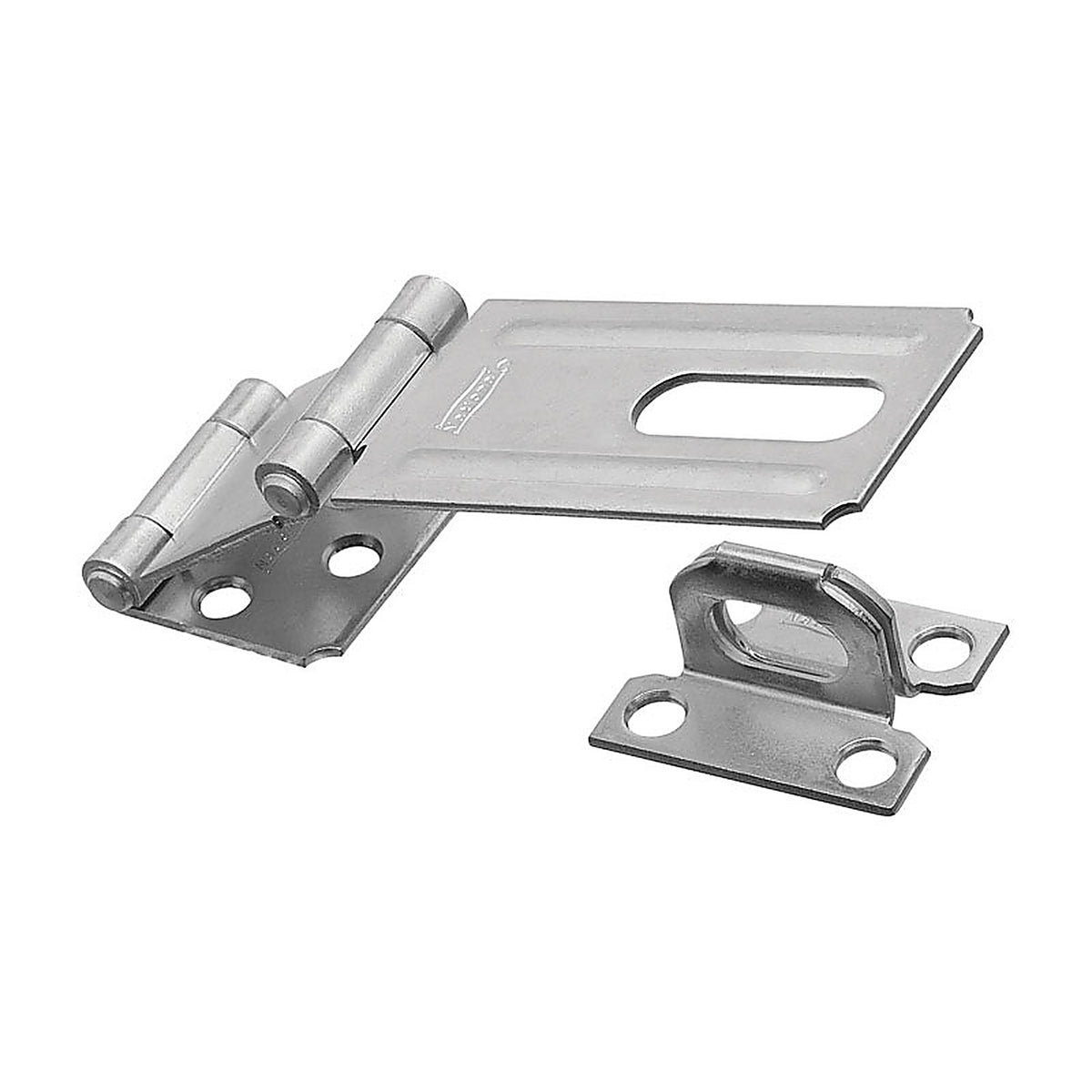 National Hardware - N103-259 - Zinc-Plated Aluminum/Steel 3-1/4 in. L Double Hinge Safety Hasp 1