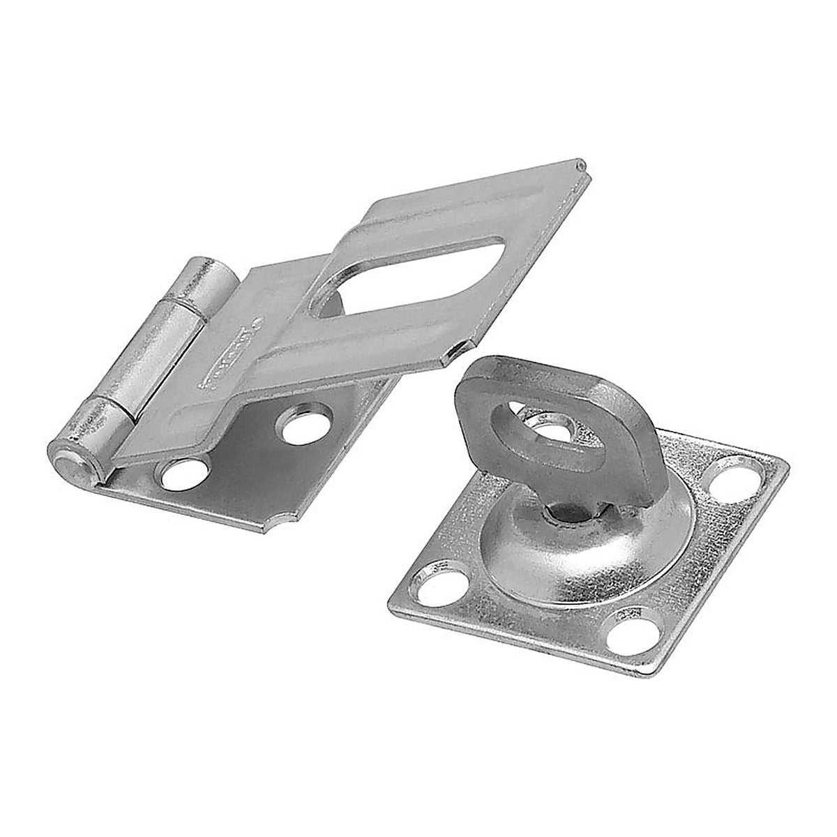 National Hardware - N102-855 - Zinc-Plated Aluminum/Steel 3-1/4 in. L Swivel Staple Safety Hasp 1