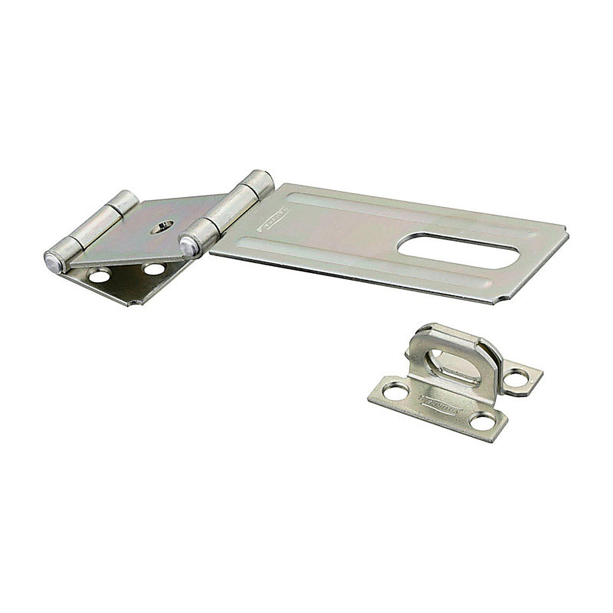 National Hardware - N103-291 - Zinc-Plated Aluminum/Steel 4-1/2 in. L Double Hinge Safety Hasp 1