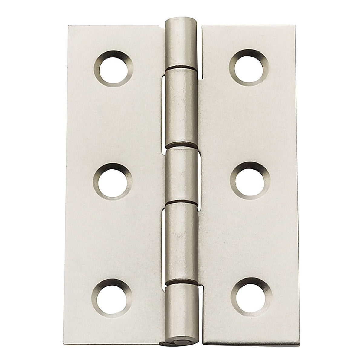 National Hardware - N211-015 - 2 in. L Satin Nickel Door Hinge - 2/Pack
