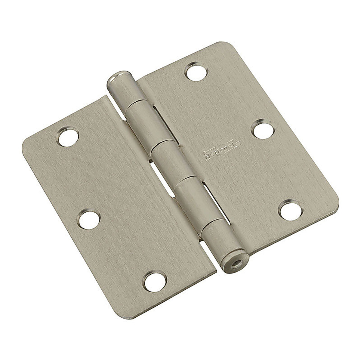 National Hardware - N830-247 - 3 in. L Satin Nickel Door Hinge 1 pk