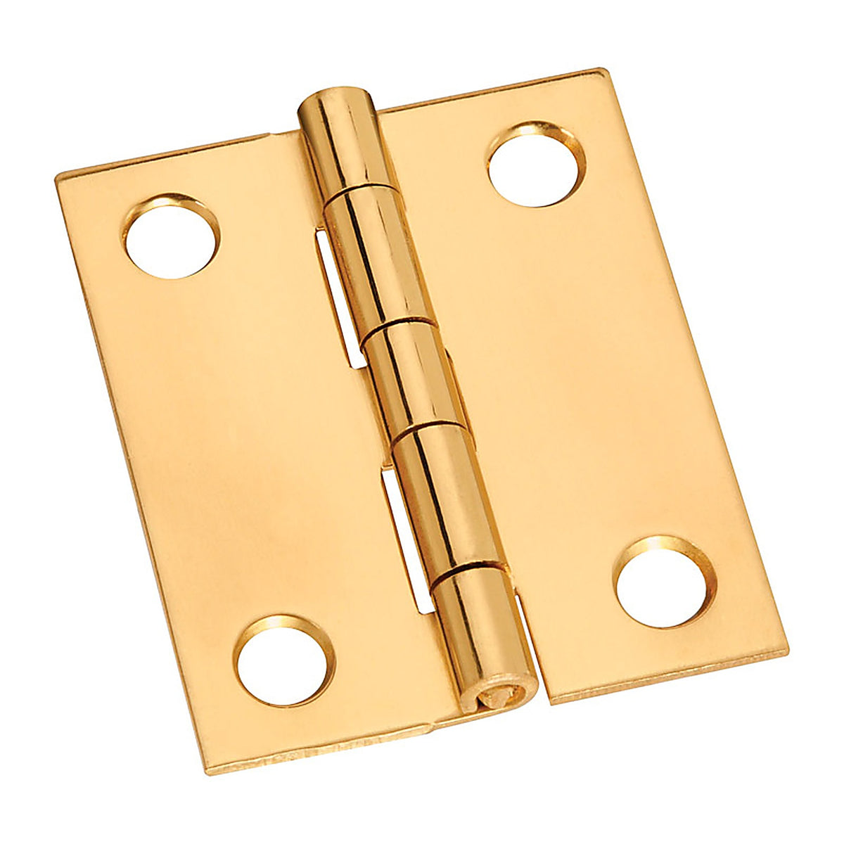 National Hardware - N211-359 - 1-1/2 in. L Brass-Plated Door Hinge - 2/Pack
