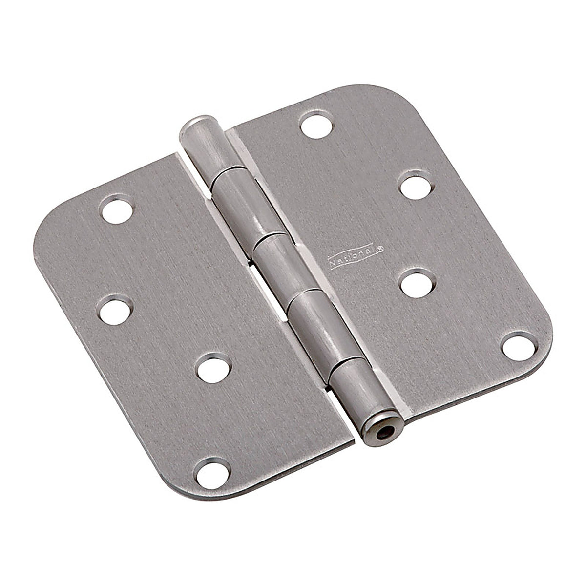 National Hardware - N830-243 - 4 in. L Satin Nickel Door Hinge - 1/Pack