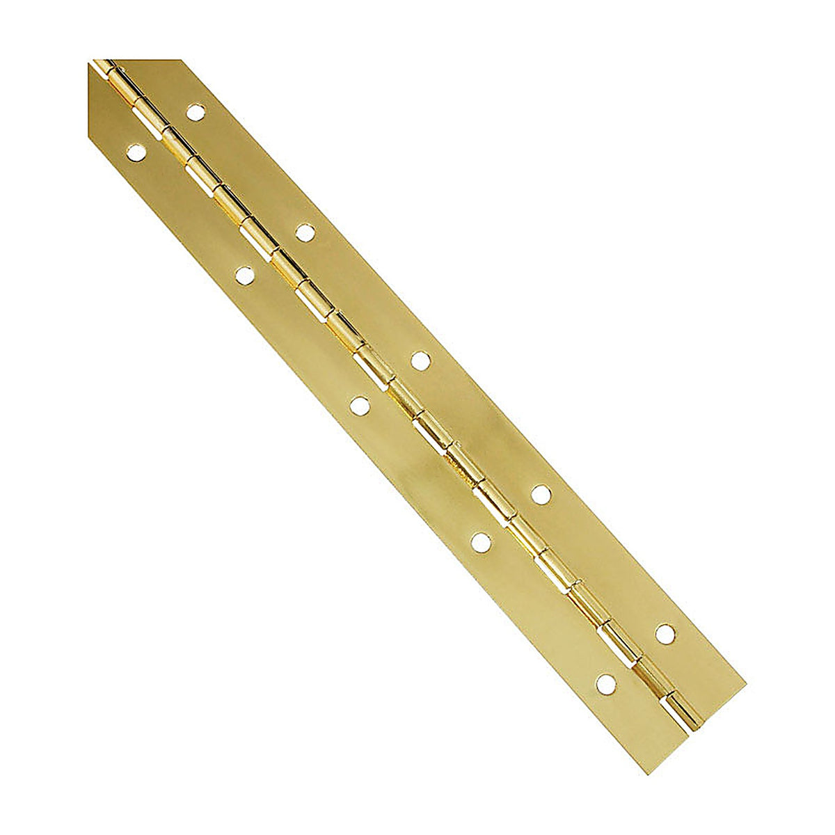 National Hardware - N265-363 - 12 in. L Brass-Plated Continuous Hinge 1 pk