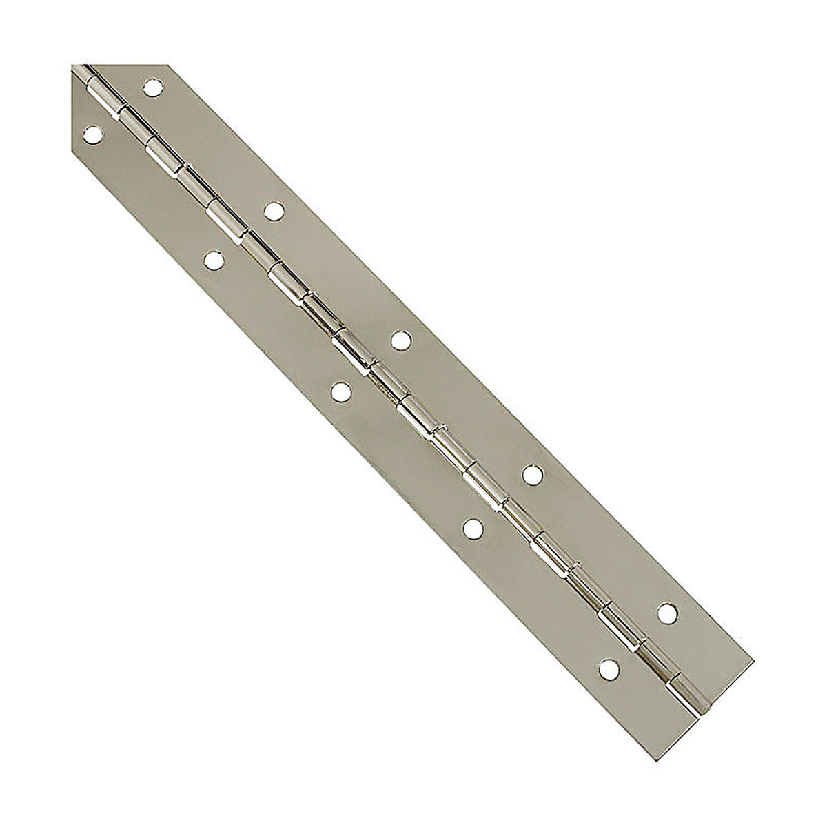 National Hardware - N265-389 - 12 in. L Nickel Continuous Hinge - 1/Pack