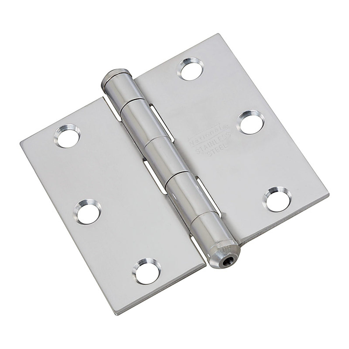 National Hardware - N276-980 - 3 in. L Door Hinge - 1/Pack