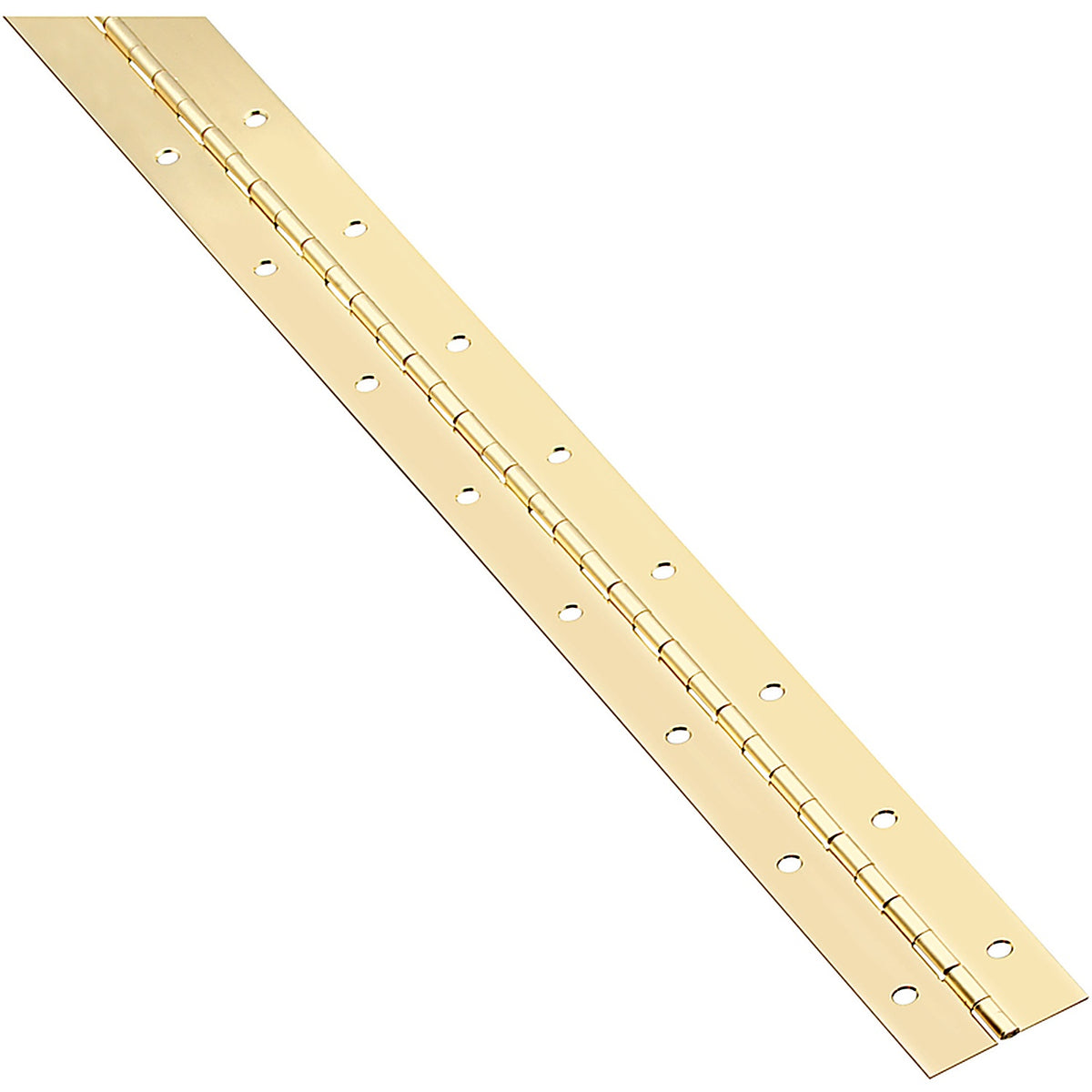 National Hardware - N148-155 - 30 in. L Brass-Plated Continuous Hinge - 1/Pack
