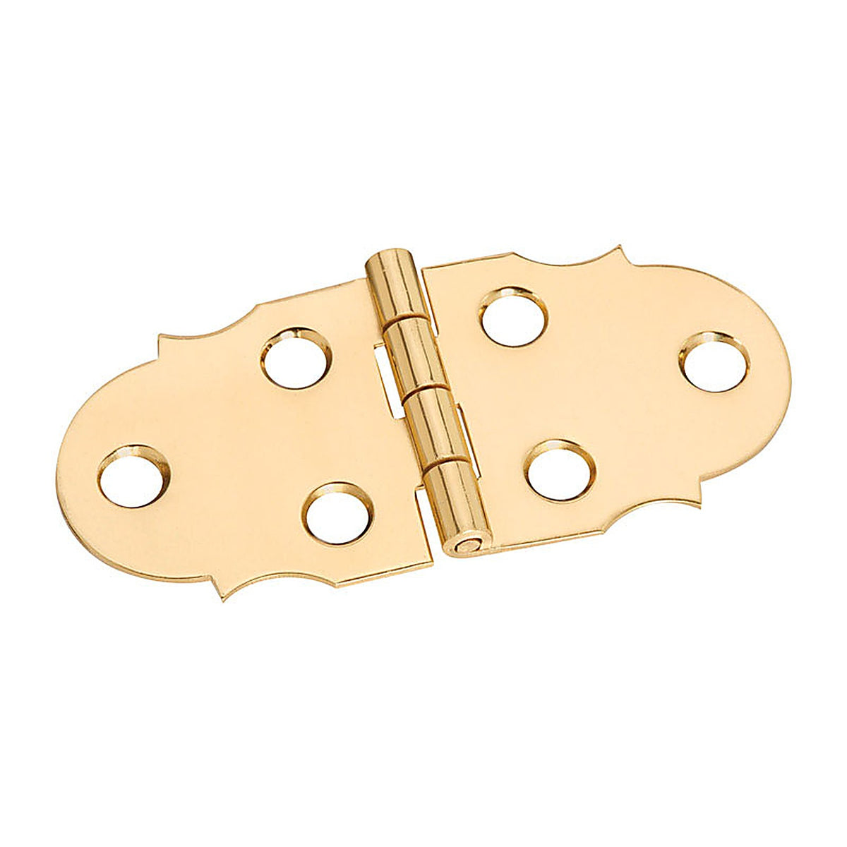 National Hardware - N211-805 - 1-5/16 in. L Brass-Plated Door Hinge 2 pk