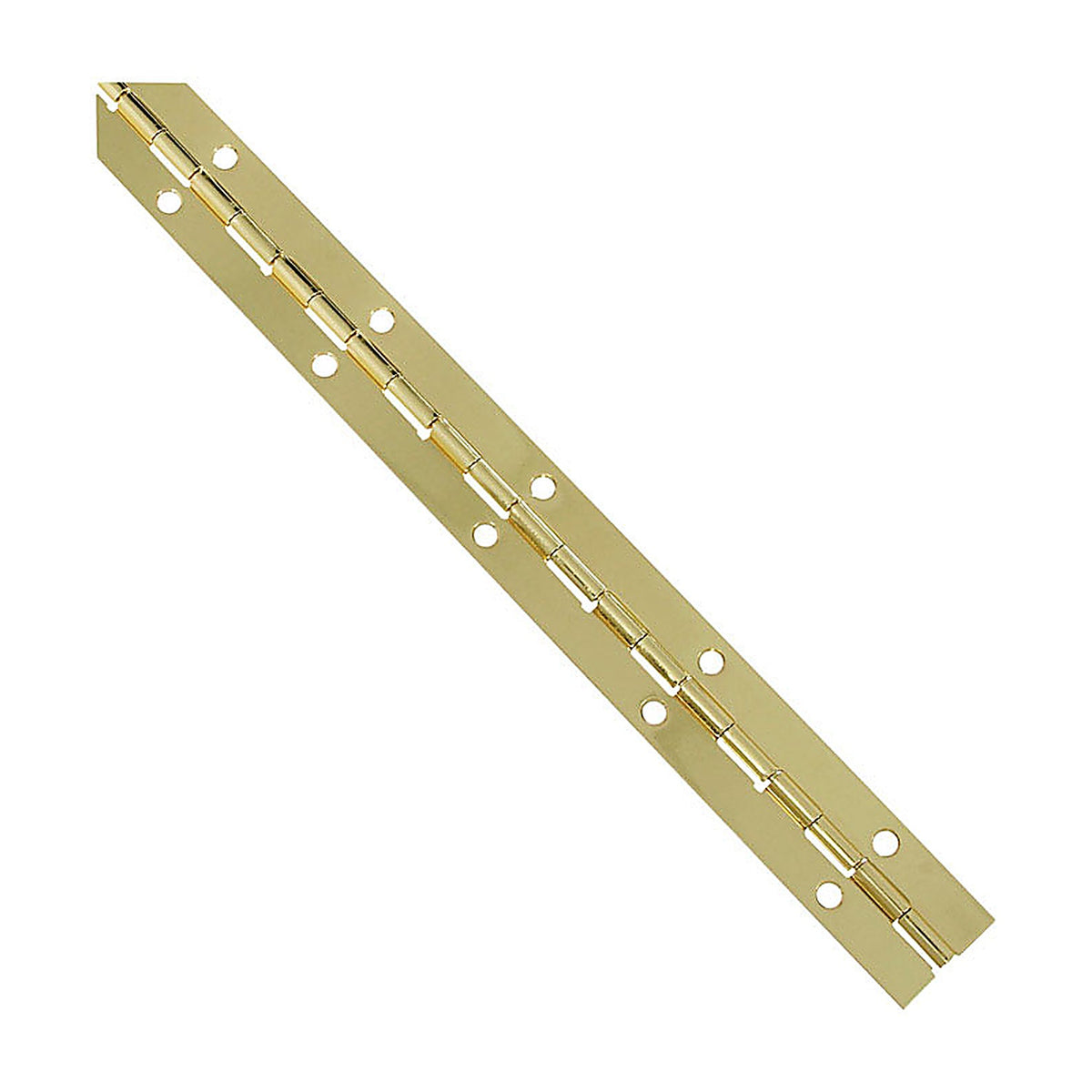 National Hardware - N265-355 - 12 in. L Brass-Plated Continuous Hinge 1 pk