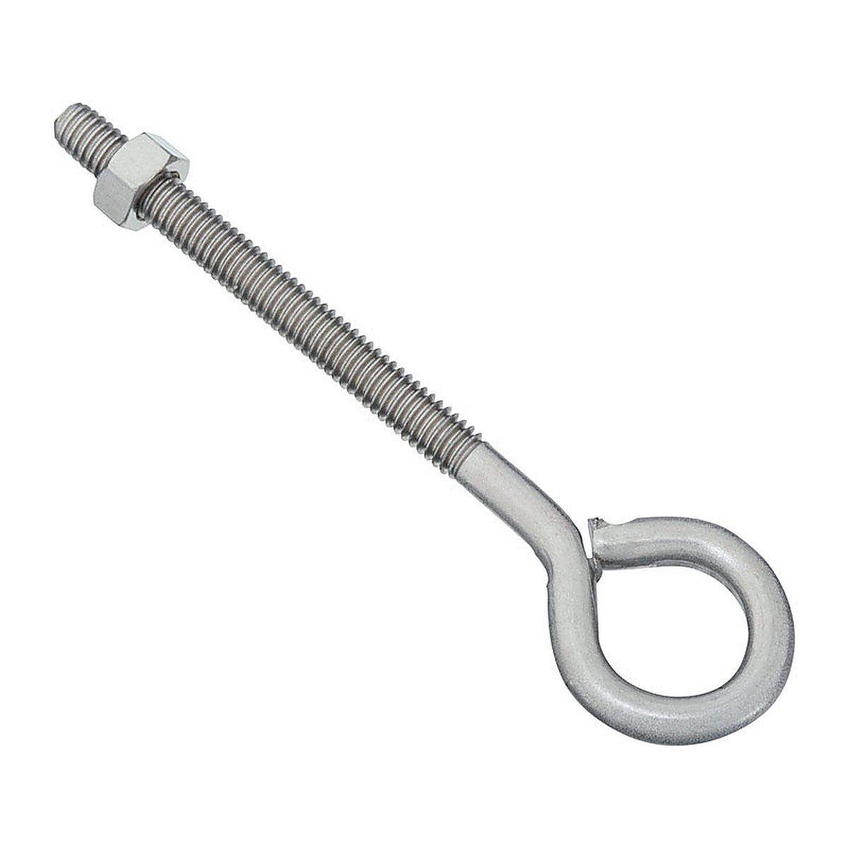 National Hardware - N221-630 - 5/16 in. X 5 in. L Stainless Steel Eyebolt Nut Included