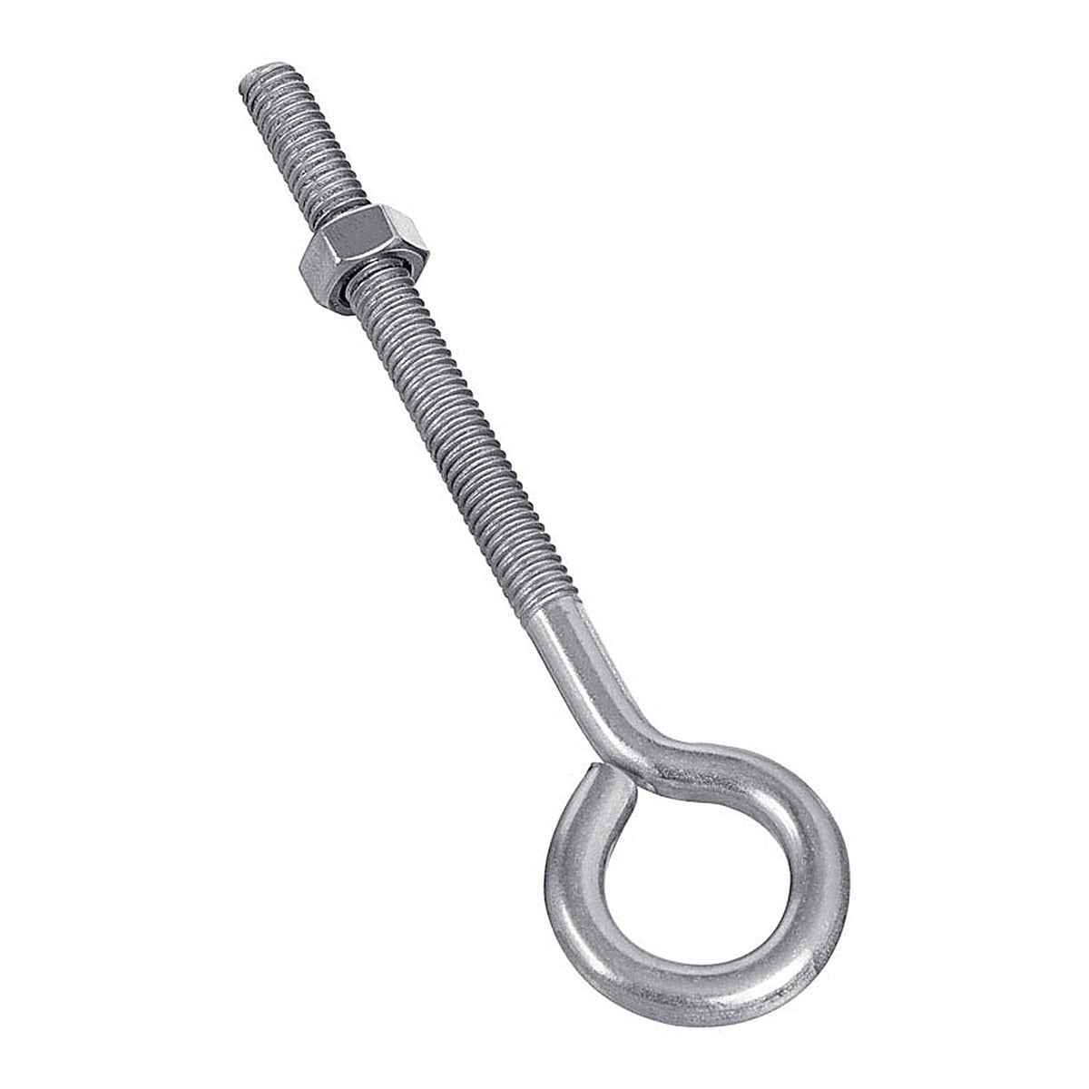 National Hardware - N221-663 - 3/8 in. X 6 in. L Stainless Steel Eyebolt Nut Included