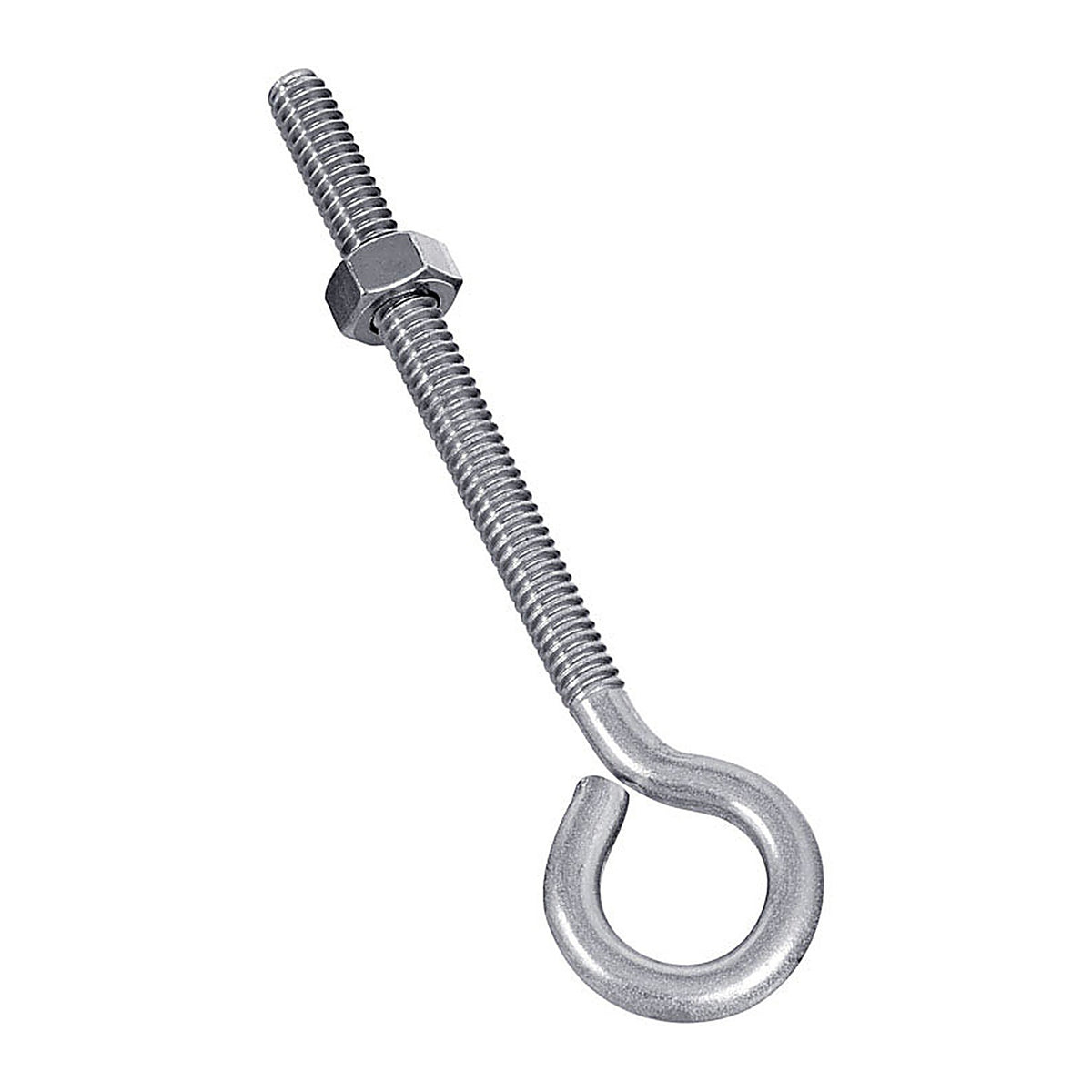 National Hardware - N221-606 - 1/4 in. X 4 in. L Stainless Steel Eyebolt Nut Included
