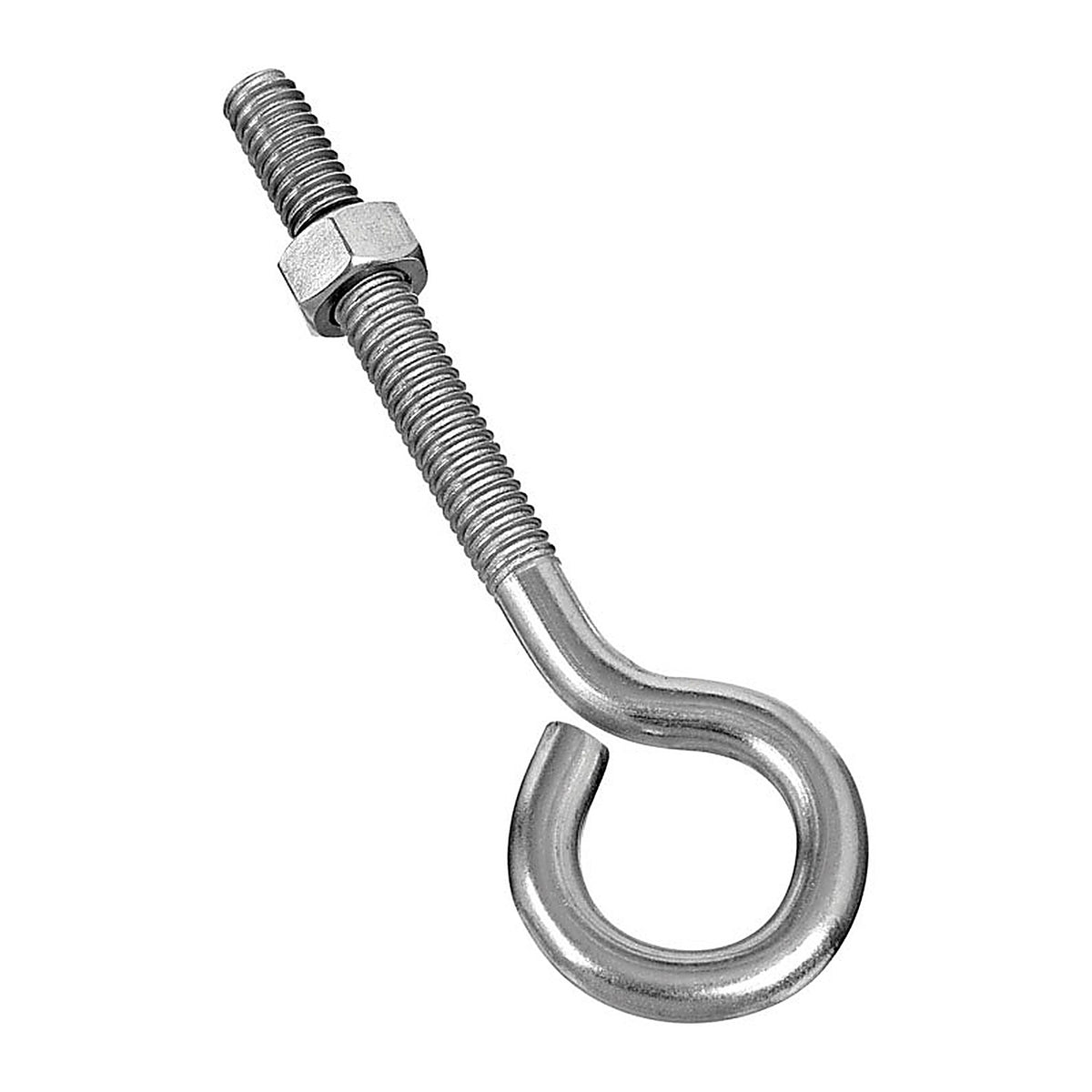 National Hardware - N221-622 - 5/16 in. X 4 in. L Stainless Steel Eyebolt Nut Included